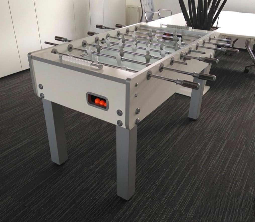 Calcio balilla elite white